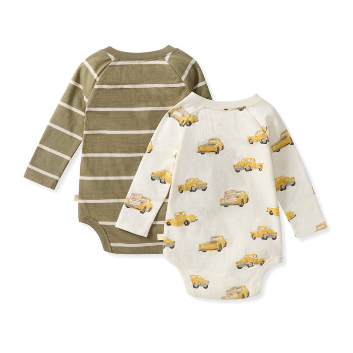 2 pack Burt's Truck Bodysuits