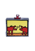 ABBEY EMBELLISHED CLUTCH - BARKING DOG