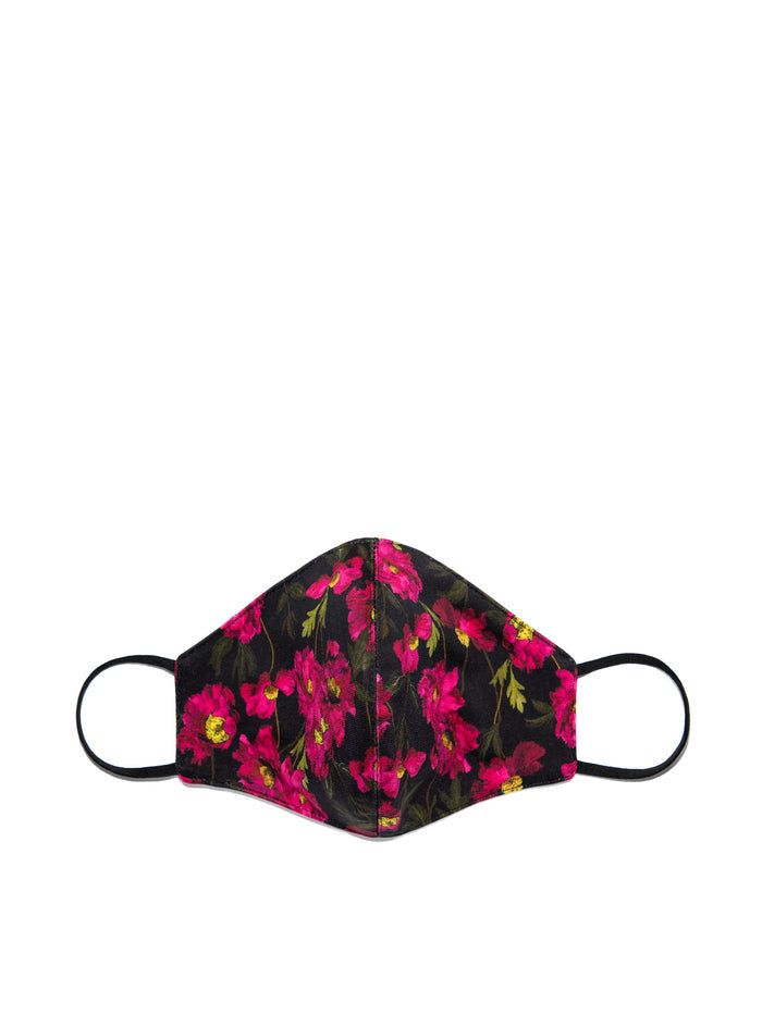 ABBI STRUCTURED FACE MASK - CALIFORNIA POPPY