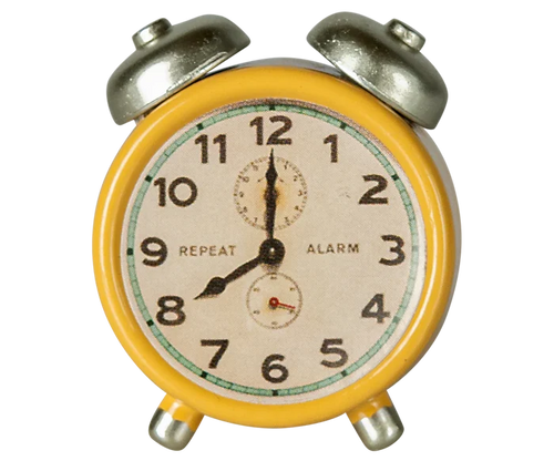 Alarm Clock, Mouse- Yellow