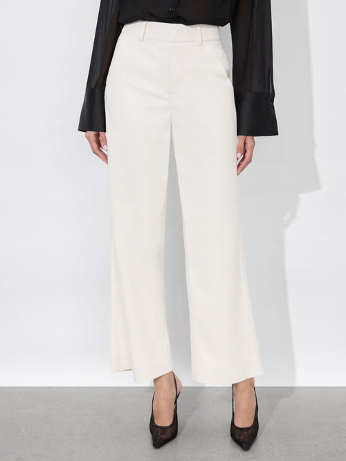 ALEXANDER VEGAN TROUSER - OFF WHITE