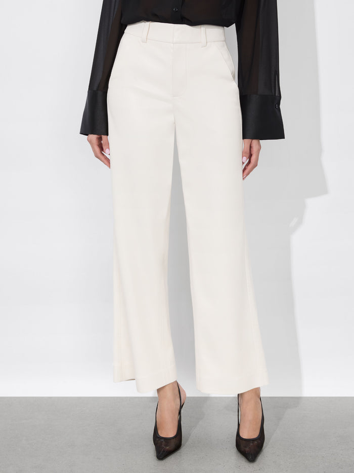 ALEXANDER VEGAN TROUSER - OFF WHITE