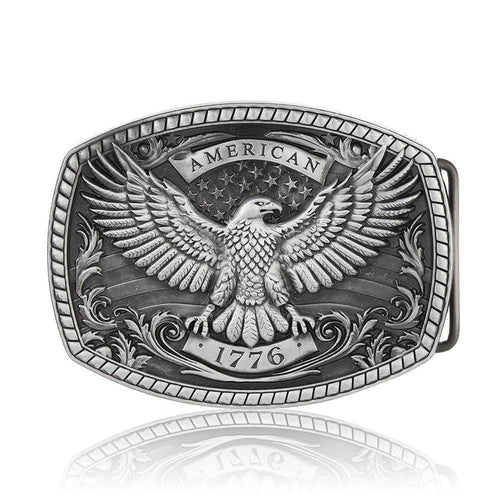 America Eagle 1776 Belt Buckle 1820