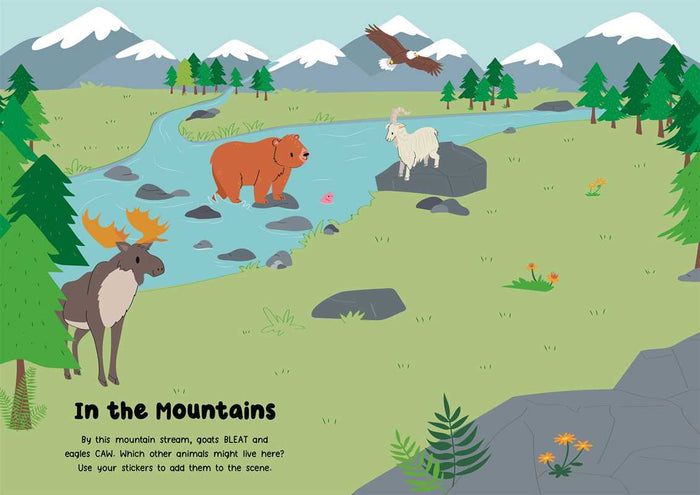 Animal Eco Sticker Activities by IglooBooks