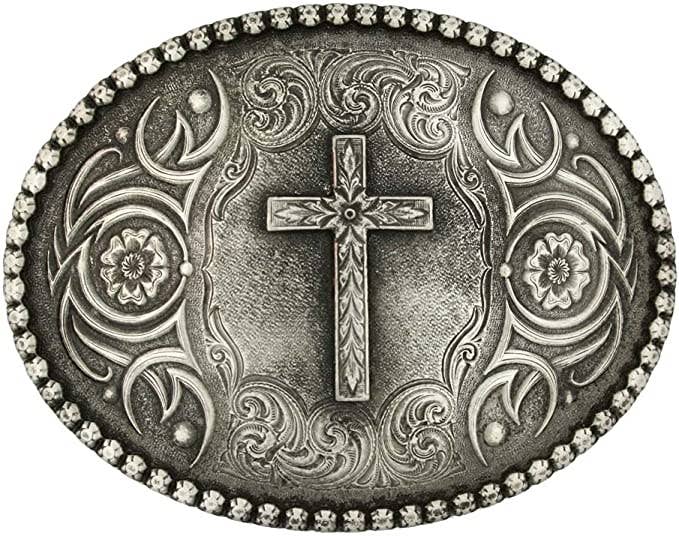 ANTIQUE SILVER American Eagle Belt Buckle 1791ATS