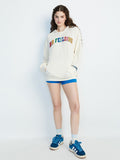 A+O X BIG FEELINGS ATHENA OVERSIZED HOODIE - SERENE CREAM