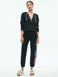 A+O X BIG FEELINGS ELOISE ZIP UP HOODIE - BLACK