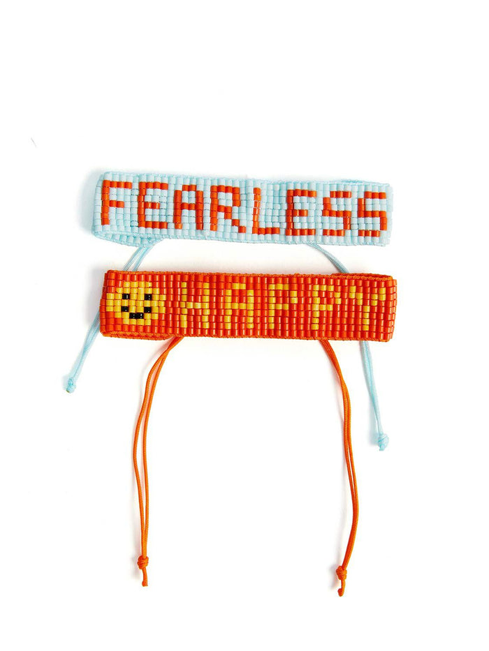 A+O X BIG FEELINGS HAPPY FEARLESS BRACELET PACK - MULTI