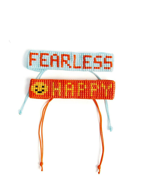 A+O X BIG FEELINGS HAPPY FEARLESS BRACELET PACK - MULTI