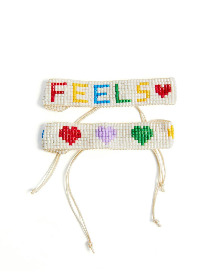 A+O X BIG FEELINGS HEART FEELS BRACELET PACK - MULTI