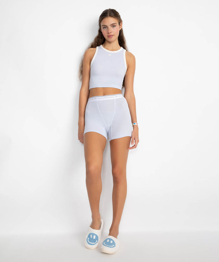 A+O X BIG FEELINGS STACEY PJ SET - ICE BLUE
