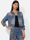 A+O X BRONCO JEFF DENIM JACKET - BROOKLYN BLUE