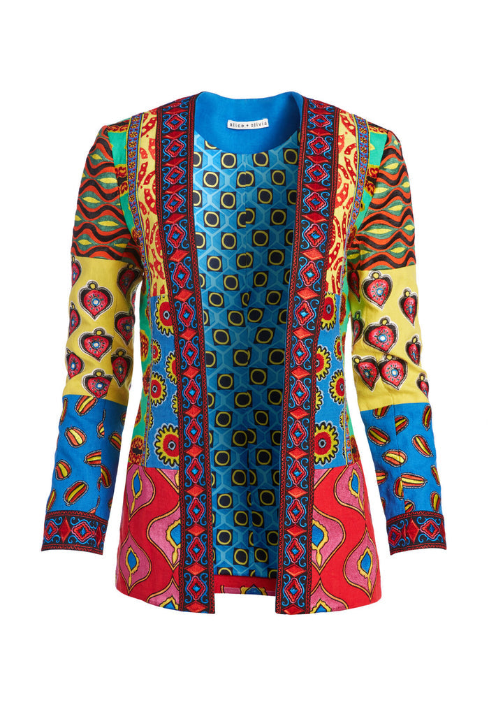 AO X CARLA KRANENDONK BLAZER - MULTI