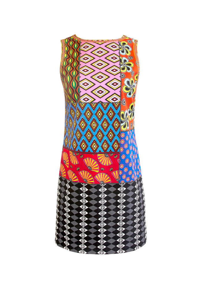 AO X CARLA KRANENDONK CLYDE DRESS - CARLA PATCHWORK