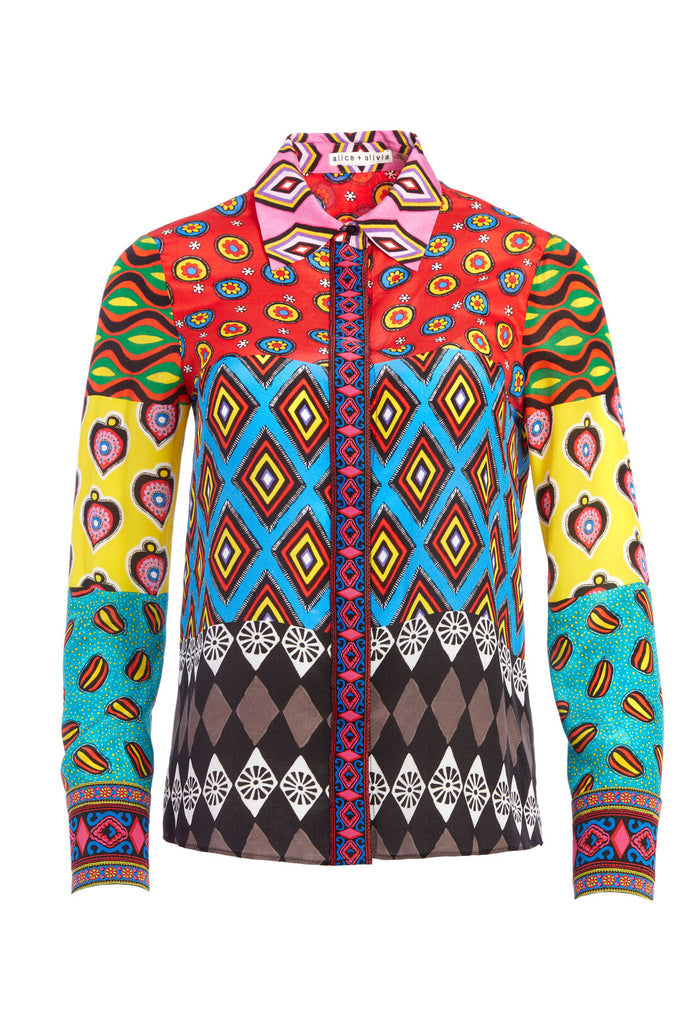 AO X CARLA KRANENDONK WILLA TOP - PATCHWORK