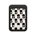 A+O X CASETIFY STACE FACE PHONE WALLET - BLACK/WHITE