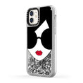 AO X CASETIFY STACEFACE GLITTER CASE FOR IPHONE 11 - SILVER