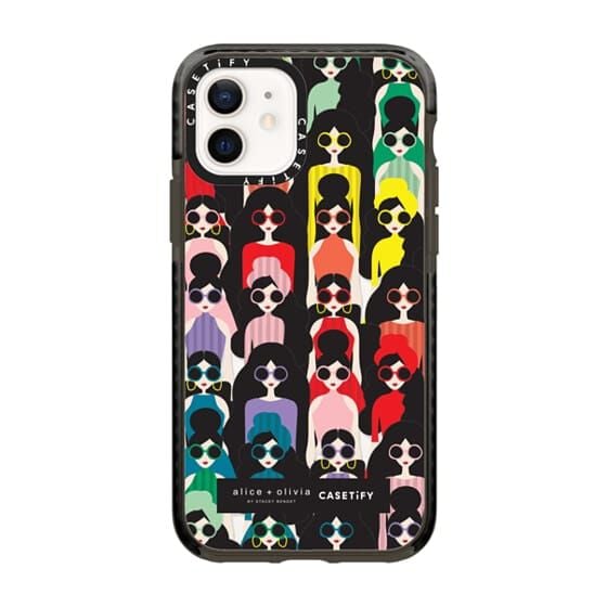 AO X CASETIFY STACEFACE IMPACT CASE FOR IPHONE 12 - RAINBOW STACE