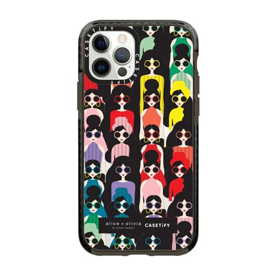 AO X CASETIFY STACEFACE IMPACT CASE FOR IPHONE 12PRO - RAINBOW STACE