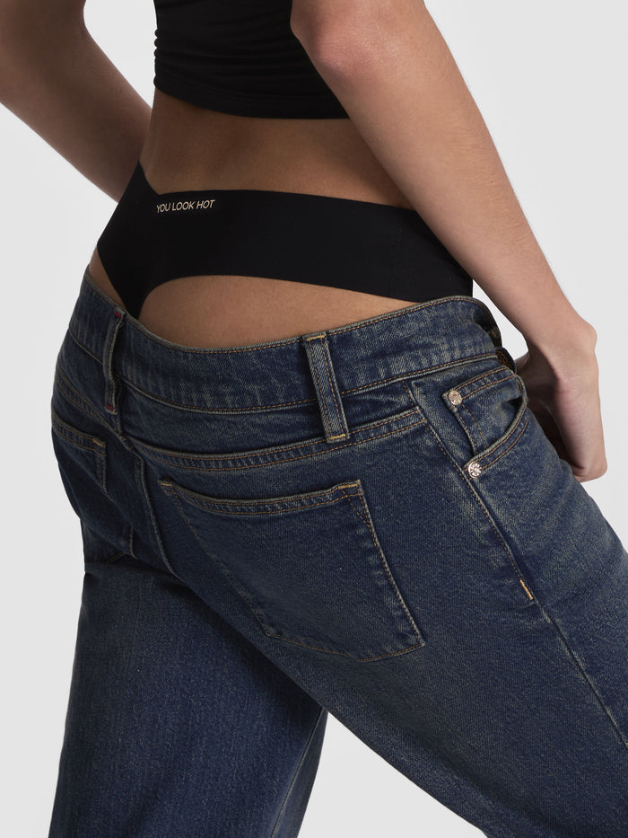 A+O X COMMANDO CLASSIC THONG - A+O Hot Black