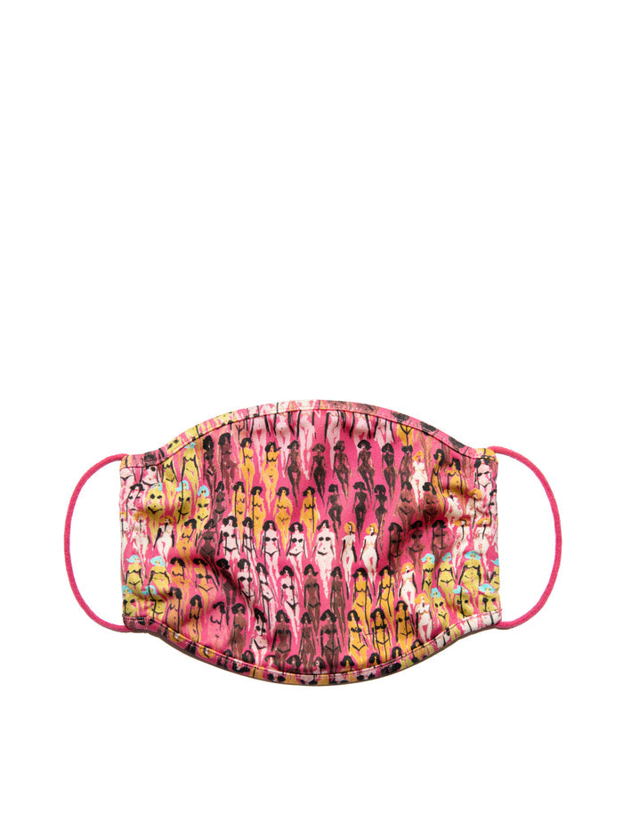 AO X DONALD ROBERTSON FACE MASK - MONROE WILD PINK