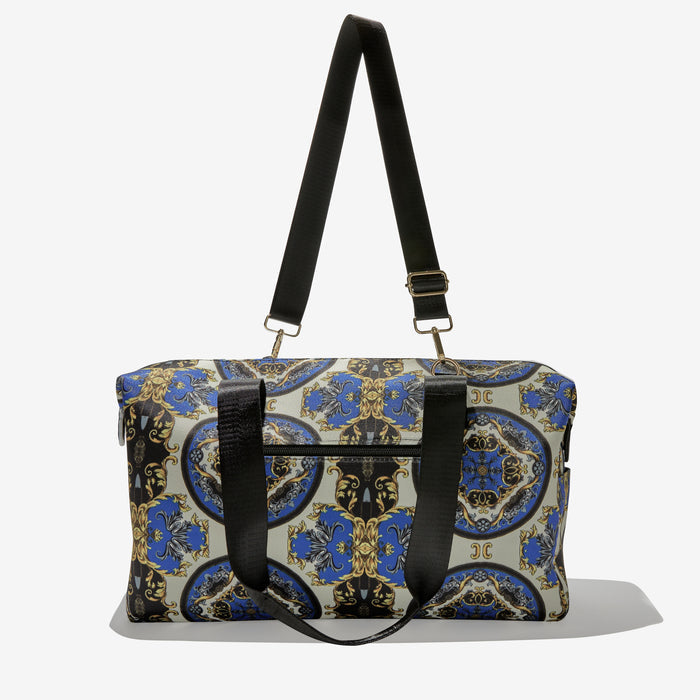 A+O X FABFITFUN DUFFLE BAG - REGAL ROMANCE SAPPHIRE