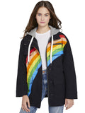 AO X FRIENDSWITHYOU ASTOR PARKA - BLACK/MULTI