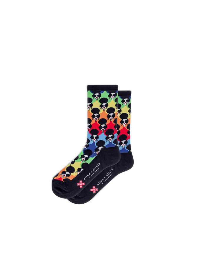 A+O X HOTSOX CREW SOCKS - MULTI