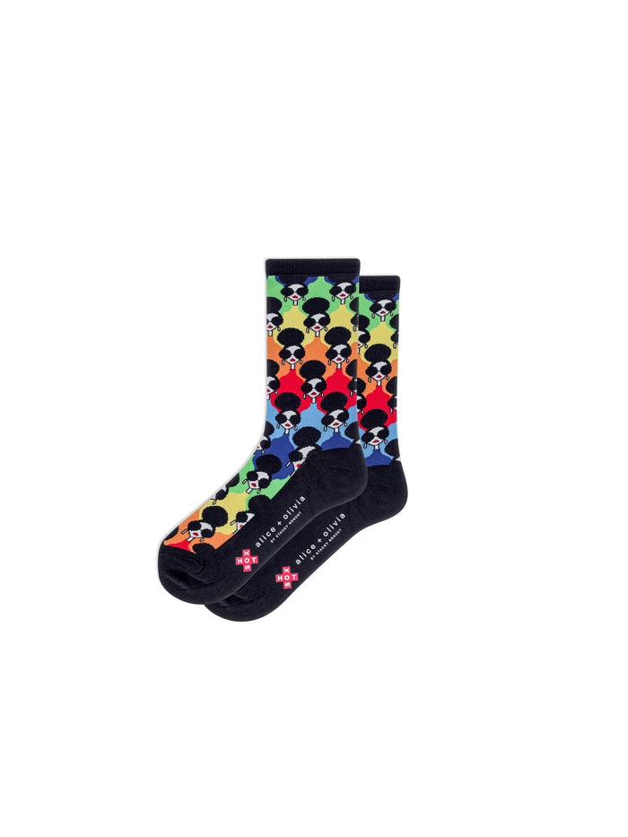 A+O X HOTSOX CREW SOCKS - MULTI