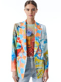 A+O X KIDSUPER DENNY NOTCH COLLAR BLAZER - COLMS PAINTING