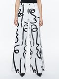 A+O X KOKETIT TRISH MID RISE BAGGY JEAN - AROUND THE WORLD