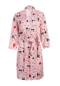 AO X MORGAN LANE MAYLIN ROBE - AO X MORGAN/PINK