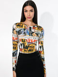 A+O X THE BEATLES DELAINA TOP - ALL STAR SHOW