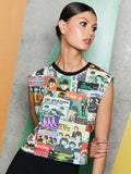 A+O X THE BEATLES MICAH MUSCLE TANK - TWIST AND SHOUT
