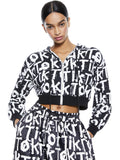 AO X TIKTOK BARRON CROPPED HOODIE - TIKTOK