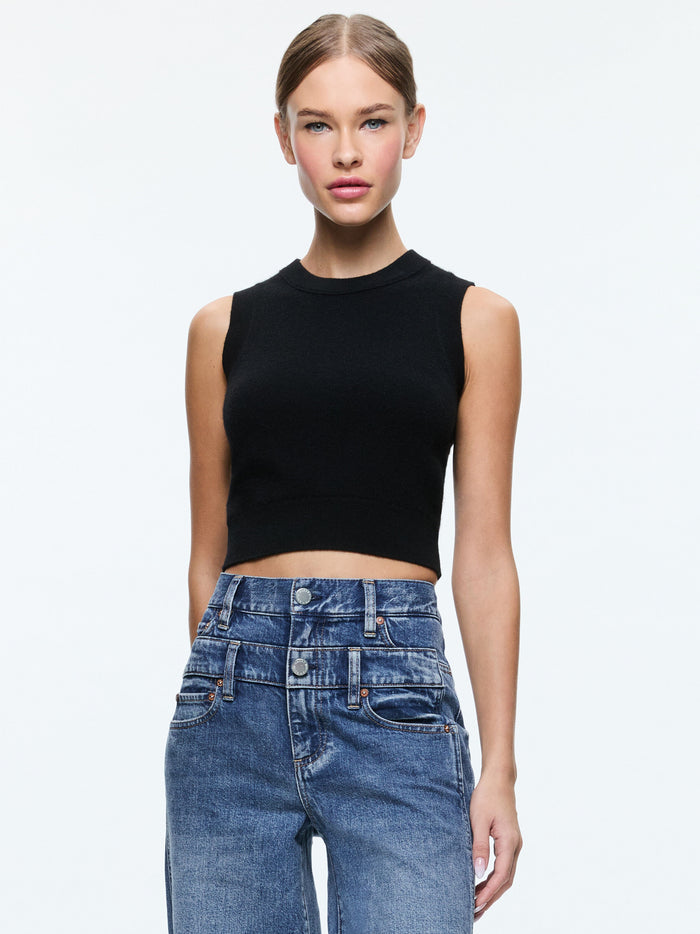 ARACELI SHELL - BLACK