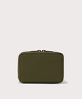 Dagne Dover large Arlo Tech Organizer in dark green.