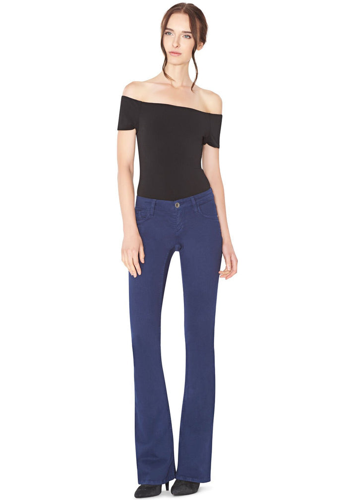 ASHLENA OFF THE SHOULDER BDYST - BLACK