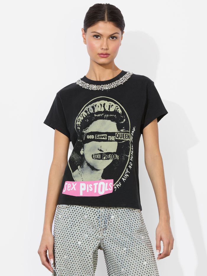 ATLAS EMBELLISHED TEE - SEX PISTOLS