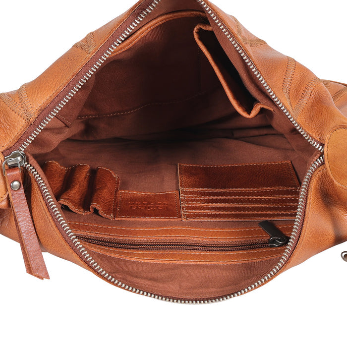 Avery Diamond Leather Crossbody Bag - Latico Leathers