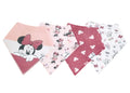 Baby Bandana Bib Set of 4- Minnie Mouse