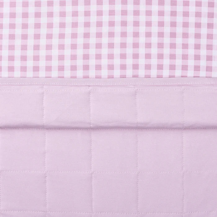 Baby Blanket 1.0- Gingham Thistle