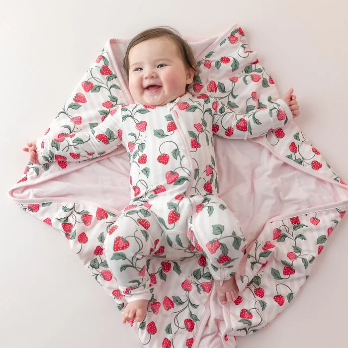 Baby Blanket 1.0- Strawberry Fields