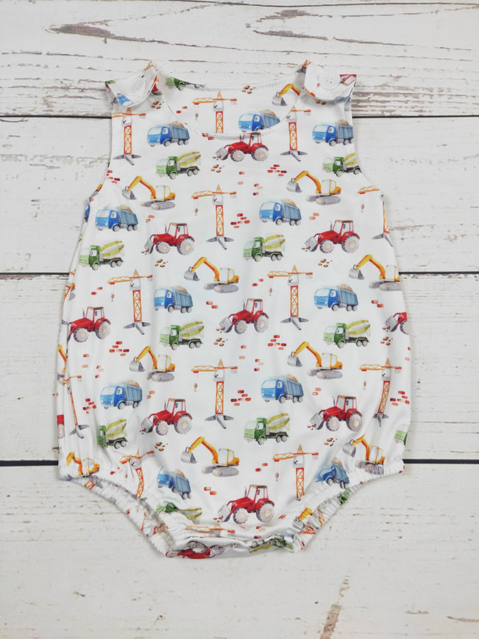 Baby Boy Construction Bubble