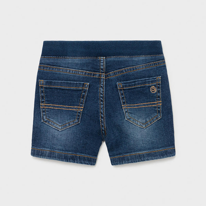 Baby Boy Denim Bermuda Shorts