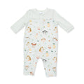 Baby Farm Faces Romper with Contrast Sleeves