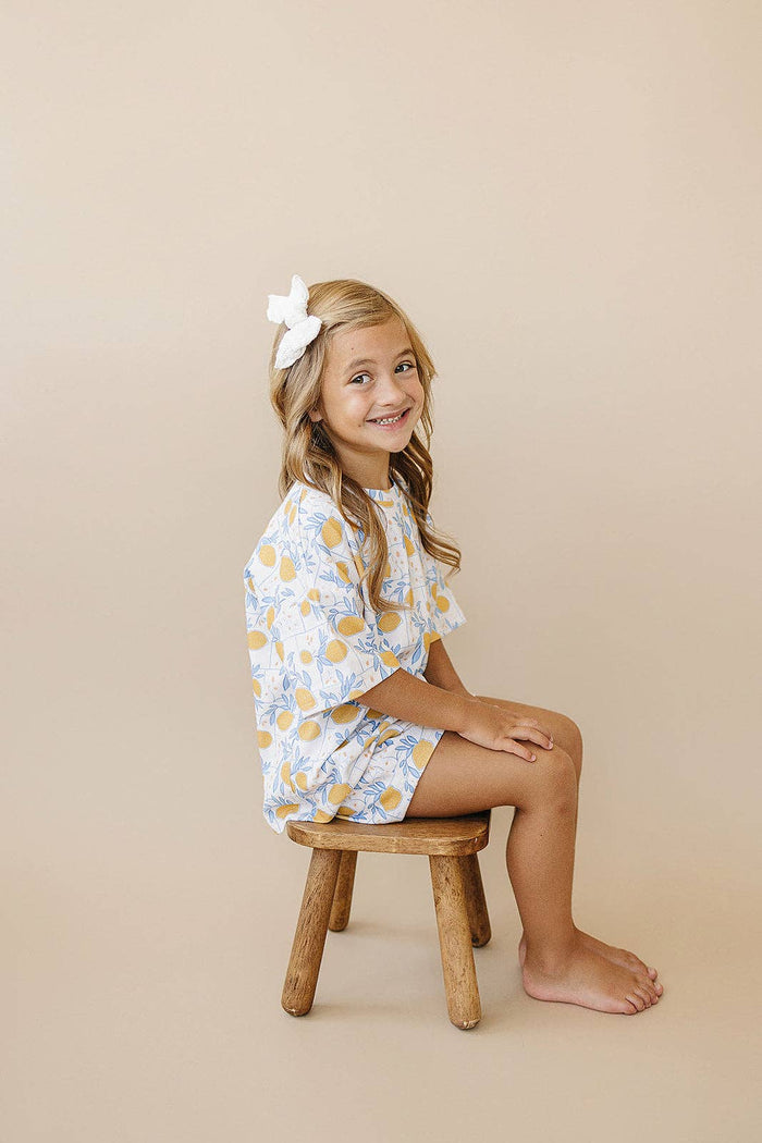 Baby & Kids' Cotton Shorts Set | Lemons