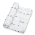 Baby Muslin Swaddle Blanket 47x47 Child of God