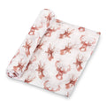 Baby Muslin Swaddle Blanket 47x47 Oh Deer