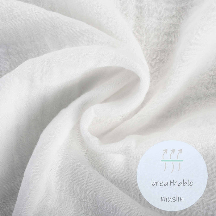 Baby Muslin Swaddle Blanket 47x47 Oink Oink